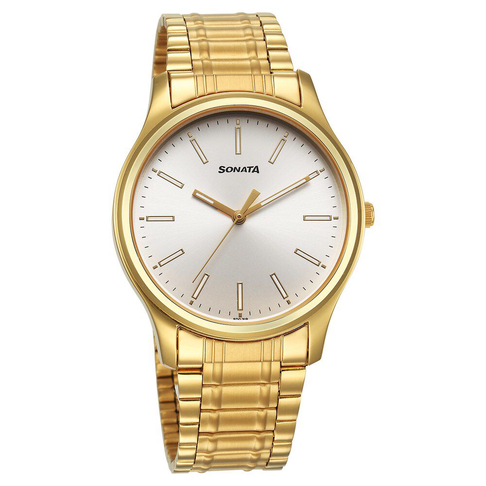 Sonata gold smartwatch top