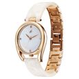 Fastrack Younique Quartz Analog Mother of Pearl Dial Two Toned Acetate & Metal Strap Watch For Girls - image number 2
