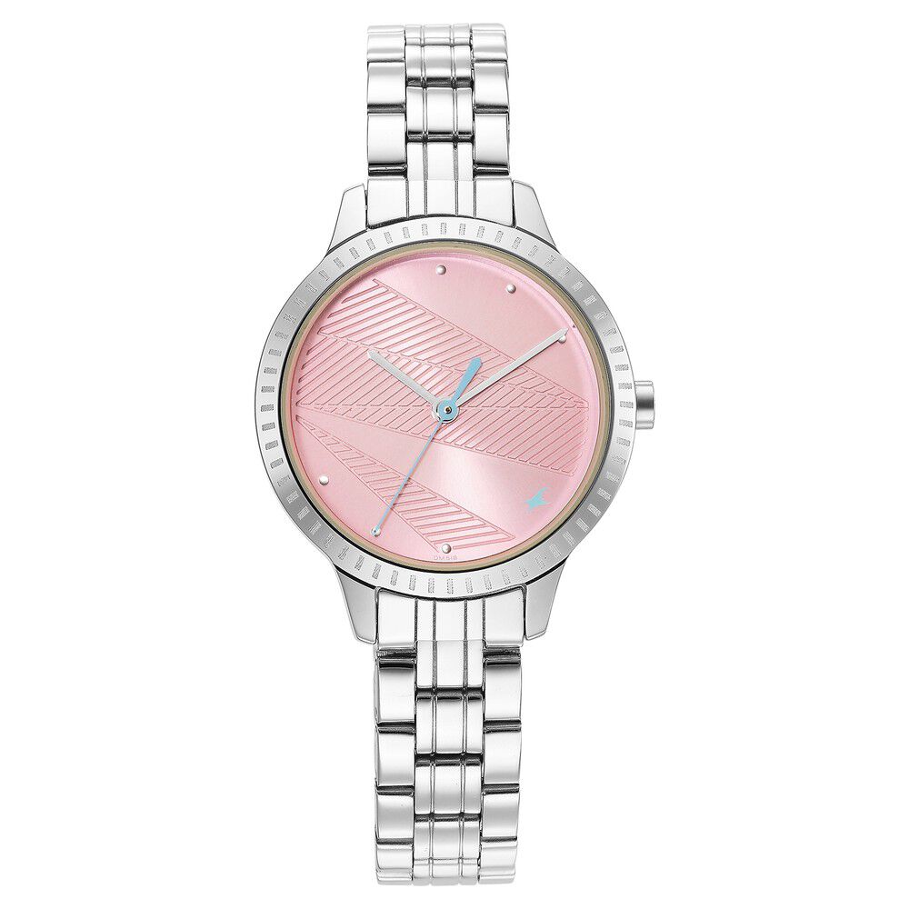 Fastrack pink dial ladies watch shop