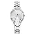 Fastrack Stunners Quartz Analog Silver Dial Metal Strap Watch for Girls - image number 1