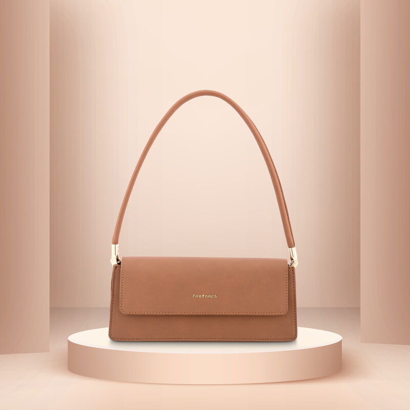 Buy Online Fastrack Casual Carryall Shoulder Bag in Tan