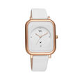 Fastrack Vyb Muse Quartz Analog White Dial Leather Strap Watch for Girls - image number 1