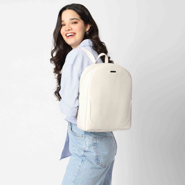 UrbanEdge White Backpack - image number 0