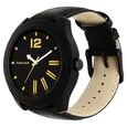 Fastrack Road Trip Quartz Analog Black Dial Leather Strap Watch for Guys - image number 2