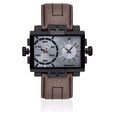 Fastrack Quartz Analog Grey Dial Leather Strap Watch for Guys - image number 0