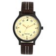 Fastrack Road Trip Quartz Analog Yellow Dial Leather Strap Watch for Girls - image number 0