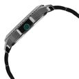Fastrack Loopholes Quartz Analog with Date Black Dial Stainless Steel Strap Watch for Girls - image number 2