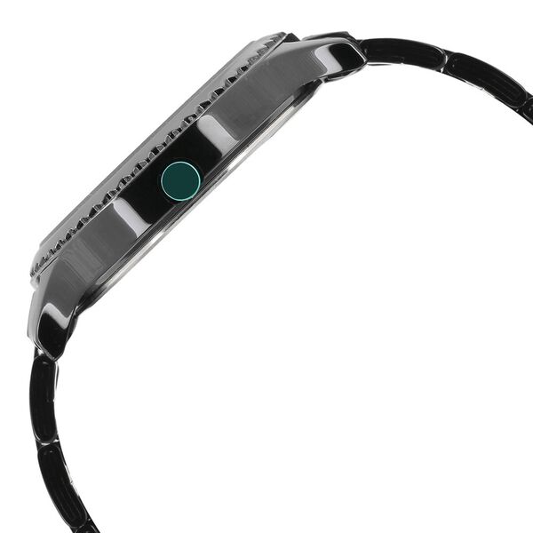 Fastrack Loopholes Quartz Analog with Date Black Dial Stainless Steel Strap Watch for Girls - image number 2