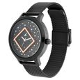 Fastrack Fit Outs Quartz Analog Black Dial Metal Strap Watch for Girls - image number 2