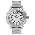 Fastrack Quartz Analog Silver Dial Leather Strap Watch for Guys