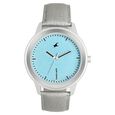 Fastrack Road Trip Quartz Analog Blue Dial Leather Strap Watch for Girls - image number 0