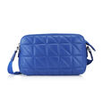 Blue Quilted Sling Bag - image number 1