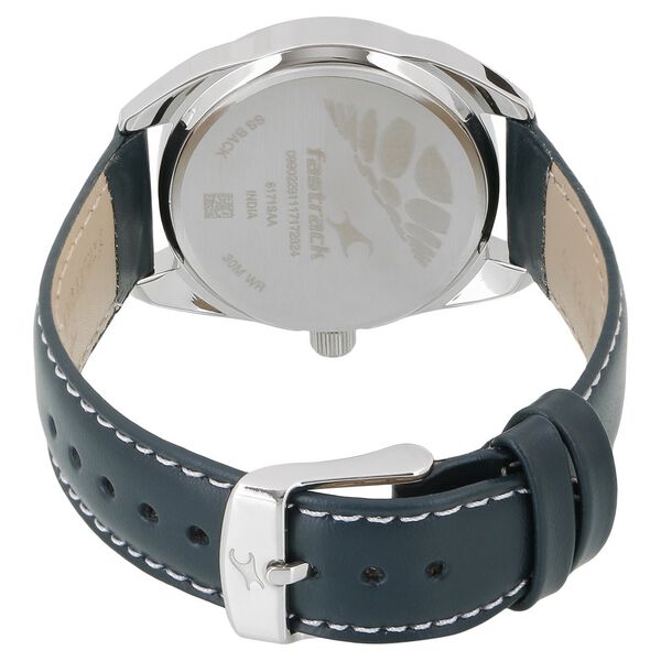 Fastrack Varsity Quartz Analog White Dial Leather Strap Watch for Girls - image number 3