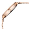 Fastrack Vyb Charmer Quartz Analog Rose Gold Dial Metal Strap Watch For Girls - image number 5