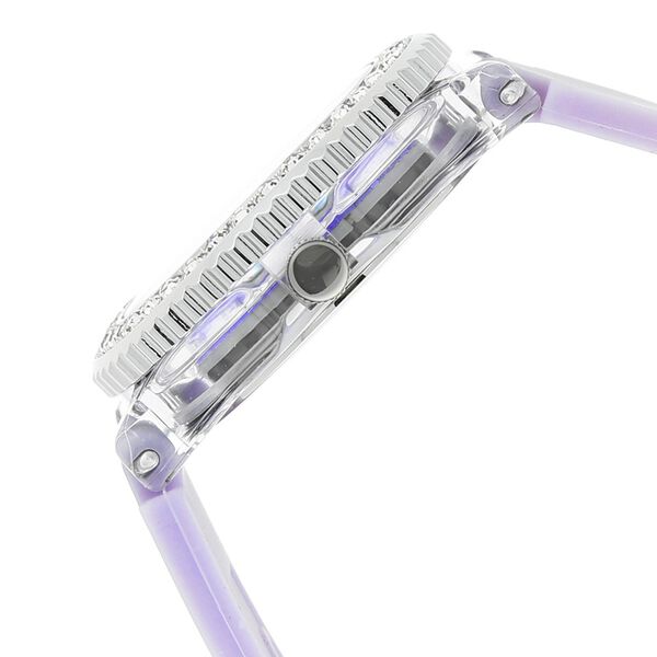 Fastrack Quartz Analog Purple Dial Plastic Strap Watch for Girls - image number 2