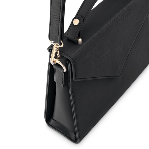 Fastrack Black Structured Satchel Bag for Women - image number 5