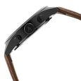 Fastrack All Nighters Quartz Multifunction Black Dial Leather Strap Watch for Guys - image number 2