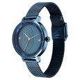 Fastrack Younique Quartz Analog Blue Dial Stainless Steel Strap Watch for Girls - image number 3