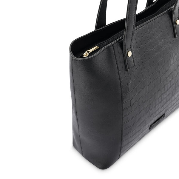 Fastrack Black Large Tote Bag for Women - image number 4