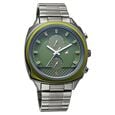 Fastrack Gelato Gunmetal chronograph watch with Pista green dial for Guys - image number 1