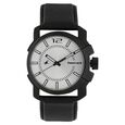 Fastrack Quartz Analog Grey Dial Leather Strap Watch for Guys