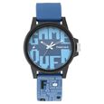 Fastrack Arcade Quartz Analog Blue Dial Silicone Strap Unisex Watch - image number 1