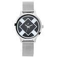 Fastrack Fit Outs Quartz Analog Black Dial Metal Strap Watch for Girls - image number 1