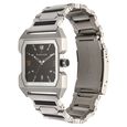 Fastrack Hitlist Quartz Analog with Date Black Dial Stainless Steel Strap Watch for Guys - image number 2