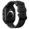 Fastrack Active Pro with 4.69 cm AMOLED Display and AOD, Functional Crown, BT Calling Rugged Smartwatch with Black Strap - image number 3