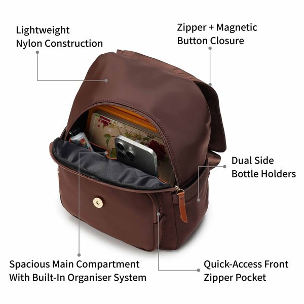 Fastrack Choco Neo Backpack - image number 9