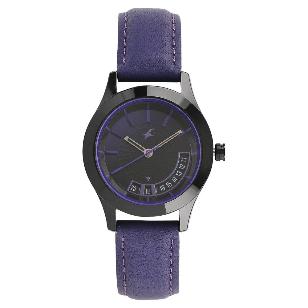 Fastrack purple dial new arrivals watch