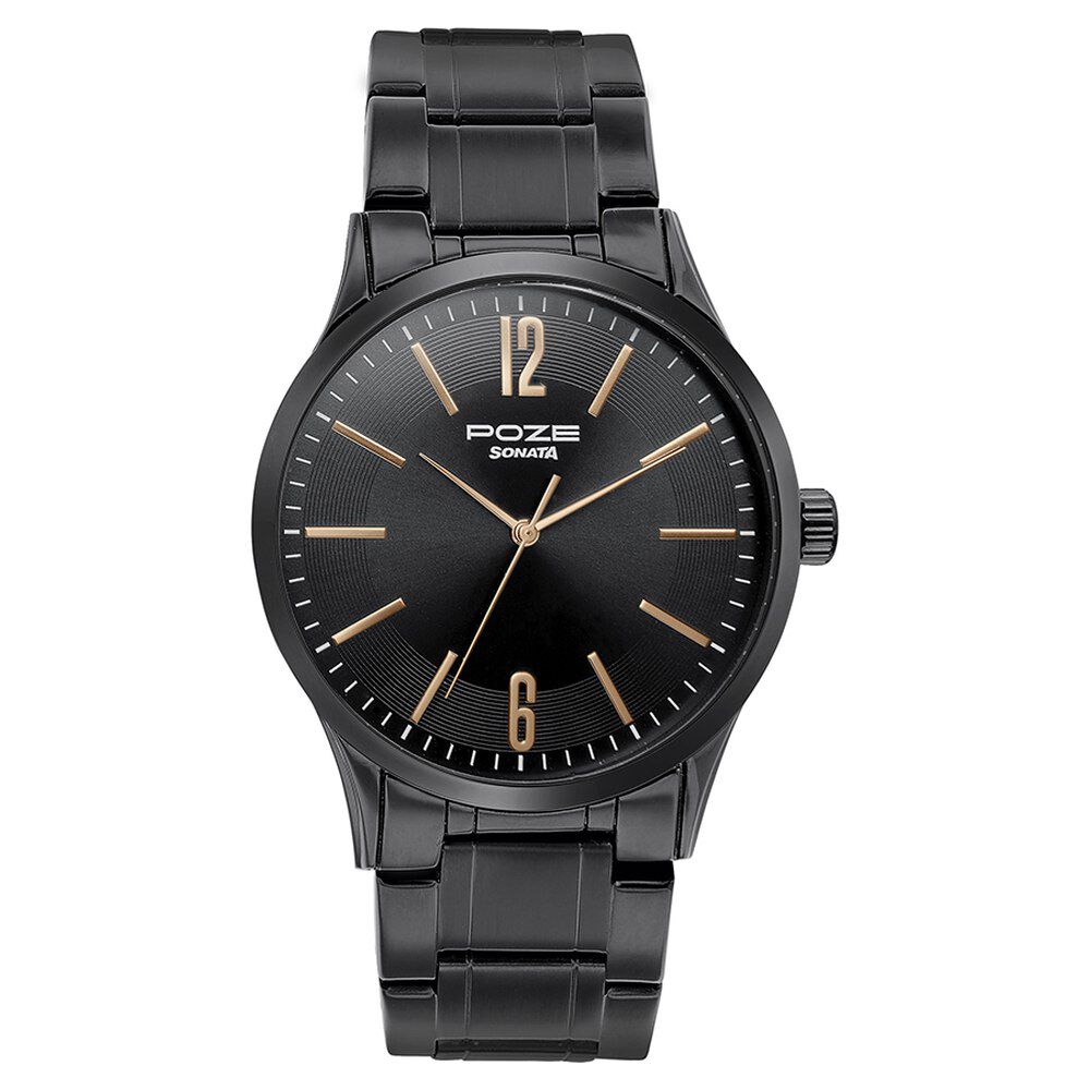 Sonata metal watches online