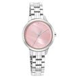 Fastrack Stunners Quartz Analog Pink Dial Metal Strap Watch for Girls - image number 1