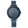 Fastrack Younique Quartz Analog Blue Dial Stainless Steel Strap Watch for Girls - image number 2