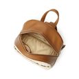 Quiltpop backpack - beige and tan - image number 4
