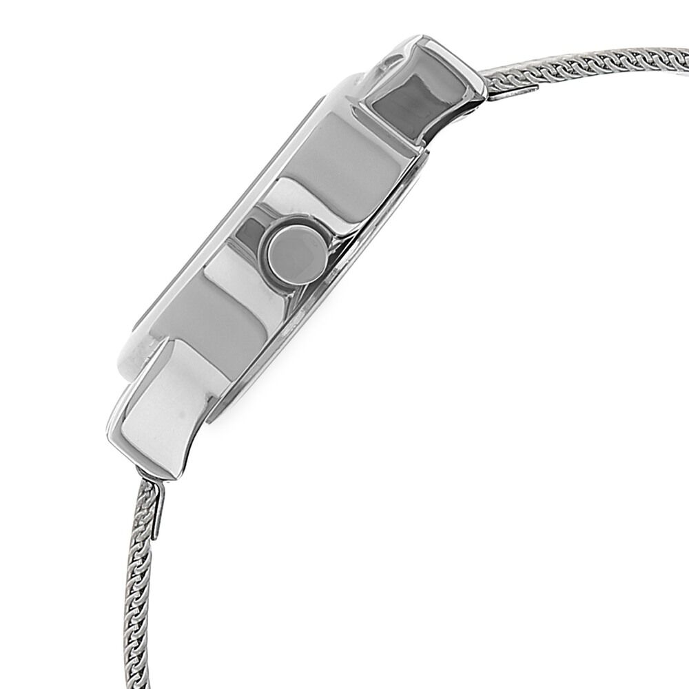 Fastrack Quartz Analog Black Dial Metal Strap Watch for Girls