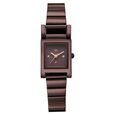 Vyb Muse By Fastrack Quartz Analog Brown Dial Brown Stainless Steel Strap Watch For Girls - image number 0