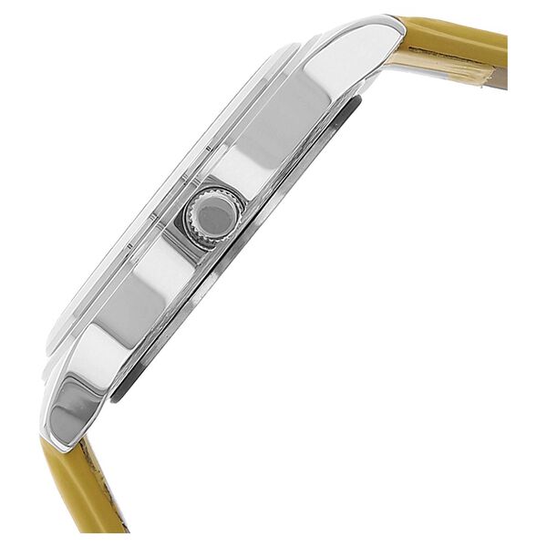 Fastrack Quartz Analog Silver Dial Leather Strap Watch for Girls - image number 2
