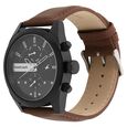 Fastrack All Nighters Quartz Multifunction Black Dial Leather Strap Watch for Guys - image number 1