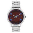 Fastrack Bold Quartz Analog Brown Dial Stainless Steel Strap Watch for Guys - image number 0
