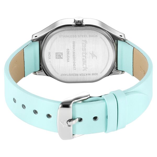 Fastrack Snob X Blue Dial Leather Strap Watch for Girls - image number 4