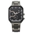 Fastrack Groove Multifunction Black Dial Metal Strap Guy's Watch with Lume indices - image number 0