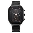 Fastrack Fleek Quartz Multifunction Grey Dial Leather Strap Watch For Guys