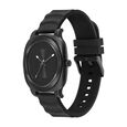 Fastrack Hype All Black Quartz Analog Black Dial With Black Silicone Strap Watch For Unisex - image number 2
