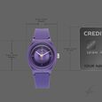 Fastrack Y2K Analog with Mint Green Dial Silicon Strap Watch for Girls - image number 3