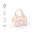 Fastrack HeartPop Handheld Sling, Made with High-Quality Faux Leather, Versatile and Durable Design, Gold Metal Accents, Detachable Sling Strap - image number 9