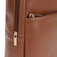 Fastrack Tan textured backpack - image number 8