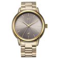 Fastrack Vyb Phantom Quartz Analog Khaki Dial Metal Strap Watch For Guys - image number 1