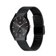 Fastrack Vyb Successor Quartz Analog Black Dial Stainless Steel Strap Watch for Girls - image number 3