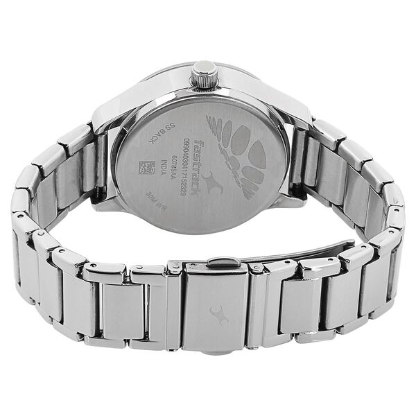 Fastrack Quartz Multifunction Pink Dial Stainless Steel Strap Watch for Girls - image number 3